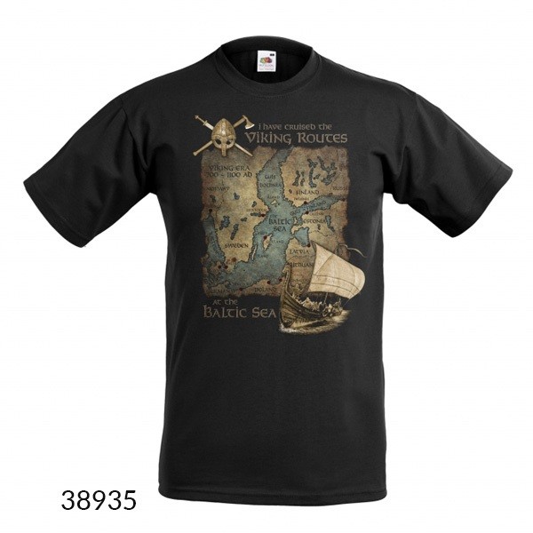 T-Shirt Viking Routes