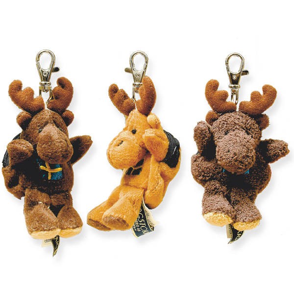 Keychains brown moose
