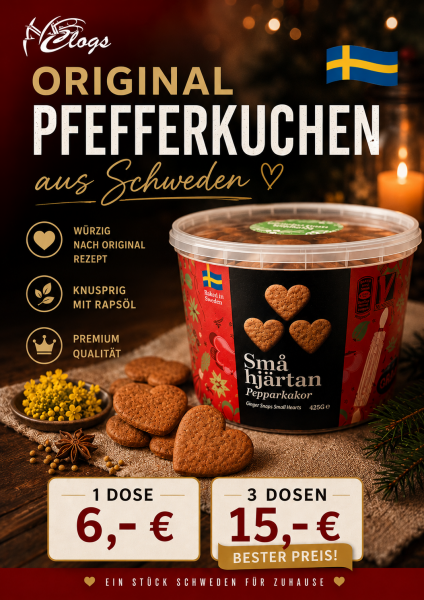 Schwedische Pfeffernüsse 3 Dosen