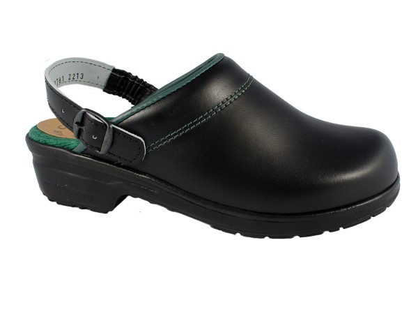 Kitchens and hospital clogs black